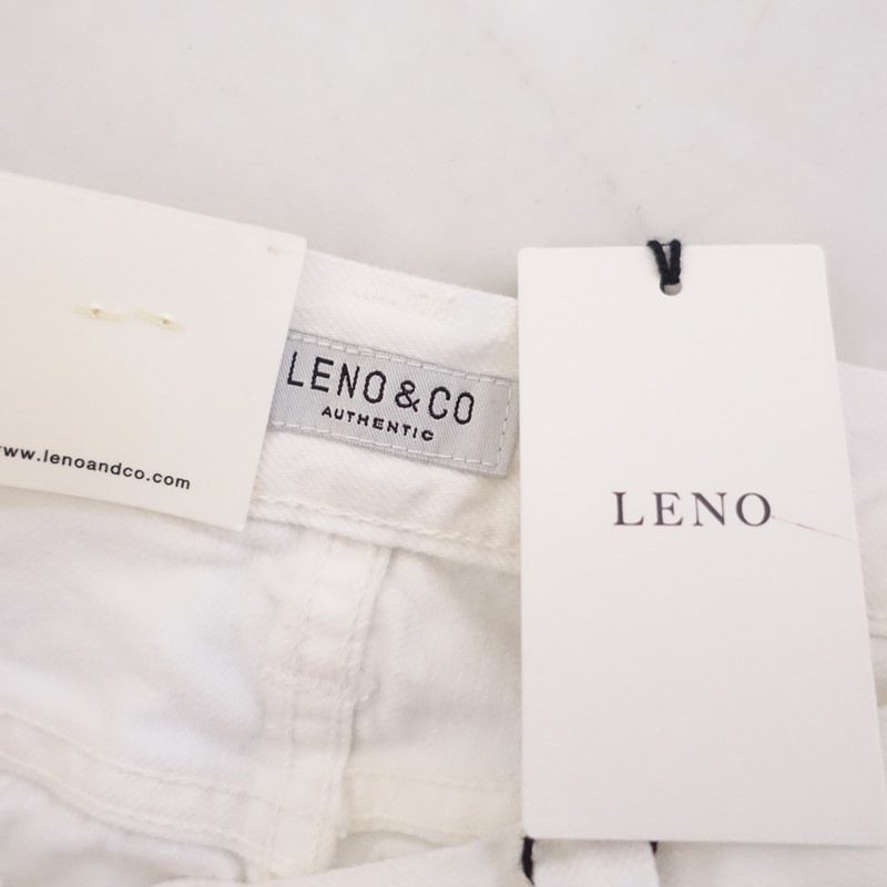 �����2.4���ۥ�� LENO & CO KAY HIGH WAIST JEANS �ۥ磻�ȥǥ˥�ѥ��  02 (25-2512-164)��30A62��
