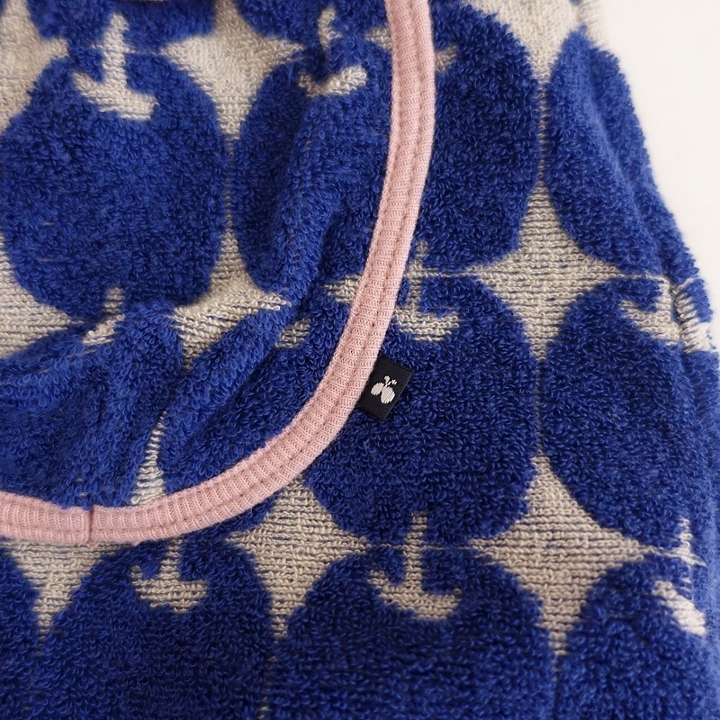 キッズ】ミナペルホネン mina perhonen mela パイル刺繍配色パイピング