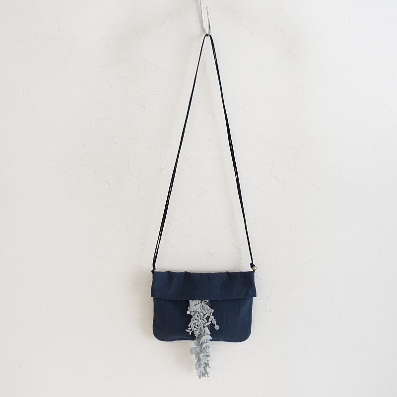 【ミナペルホネン】 drop bag tartan×forest parade ミナペルホネン】 drop bag tartan×forest parade