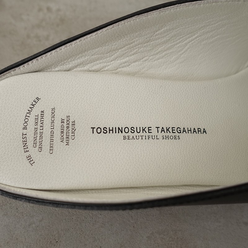 �����4.6���ۥӥ塼�ƥ��ե륷�塼�� TOSHINOSUKE TAKEGAHARA BEAUTIFUL SHOES VAMP SANDALS 245/24  245 (sh10-2601-32)��10B62��