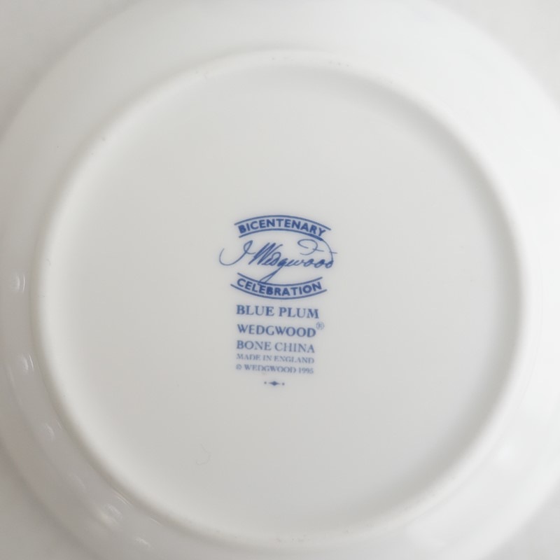 ���̲�������/�����å����å� WEDGWOOD BLUE PLUM ����ѥˡ��� �ƥ������åס��������� 2�ҥ��å�   (wa84-2607-70)��10I62��