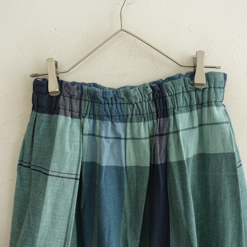 タマキニイメ　tamaki niime チェック柄スカート tamaki niime(タマキ ニイメ) 玉木新雌 only one skirt ふれふれ