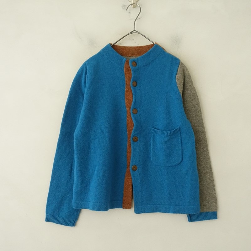 パラスパレス Pal'las Palace ウールニット配色切替カーディガン 2 (33