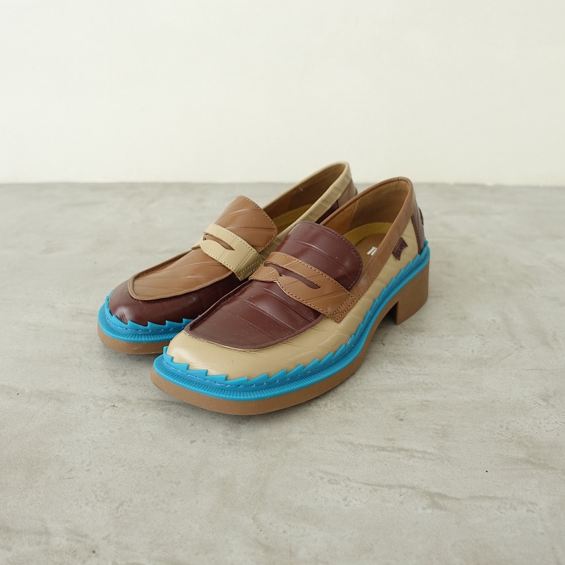 【レア】カンペールCAMPER Hella Jongeriusブルーグリーン36 レア】カンペールCAMPER Hella Jongeriusブルーグリーン36