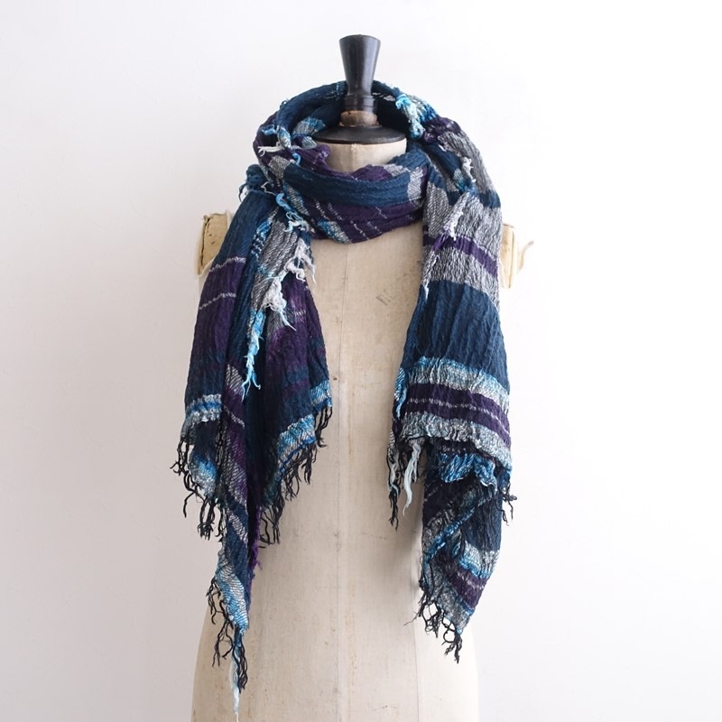 ���ޥ��˥��� tamaki niime roots shawl Big ���ȡ���   (st7-2512-36)��82L52��