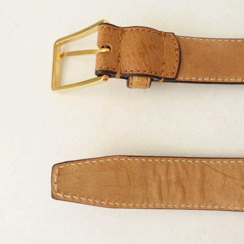 ���å��� Le Yucca��s ostrich belt �������ȥ�å��٥��   (ac30-2509-58)��70J52��