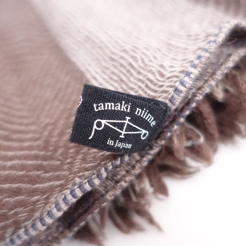 ���ޥ��˥��� tamaki niime roots shawl ���ȡ���   (st7-2512-35)��82L52��