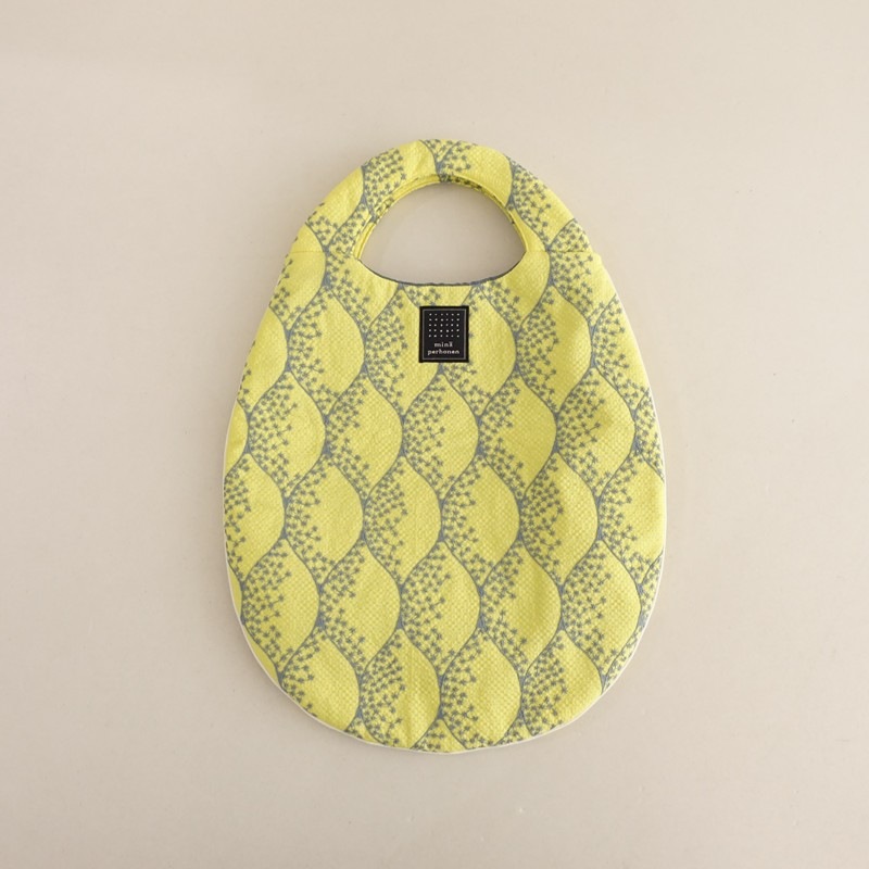 美品】ミナペルホネン mina perhonen sitruuna egg bag エッグバッグ