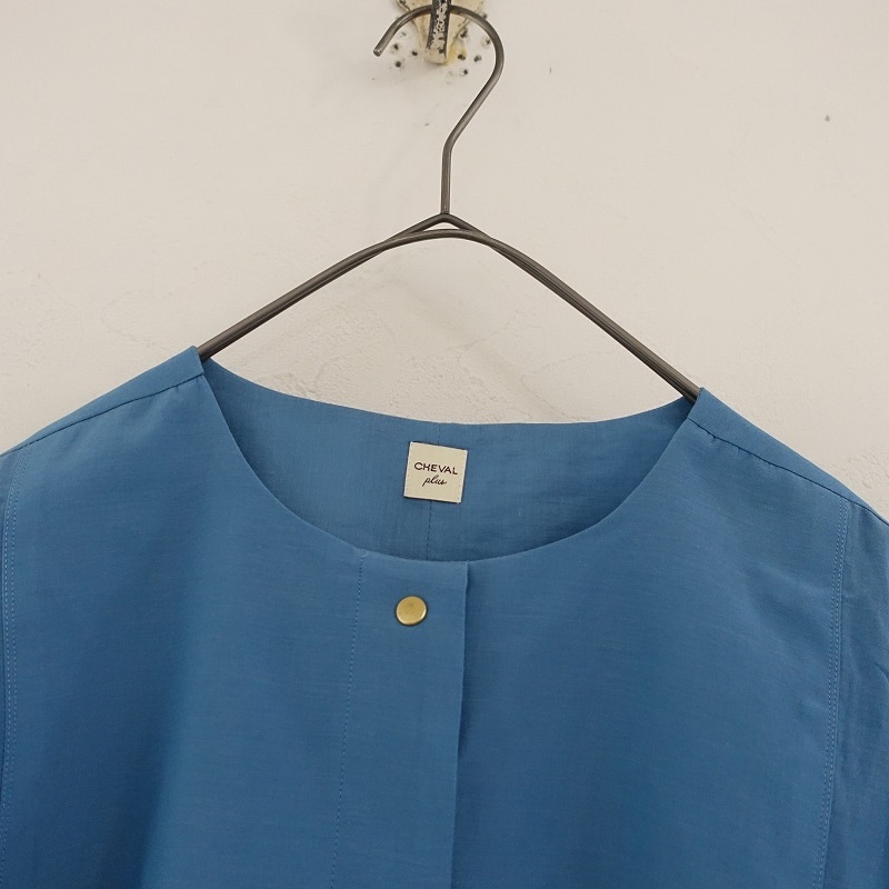 シュヴァルプラス CHEVAL Plus ロングシャツブラウス 36 36 (85