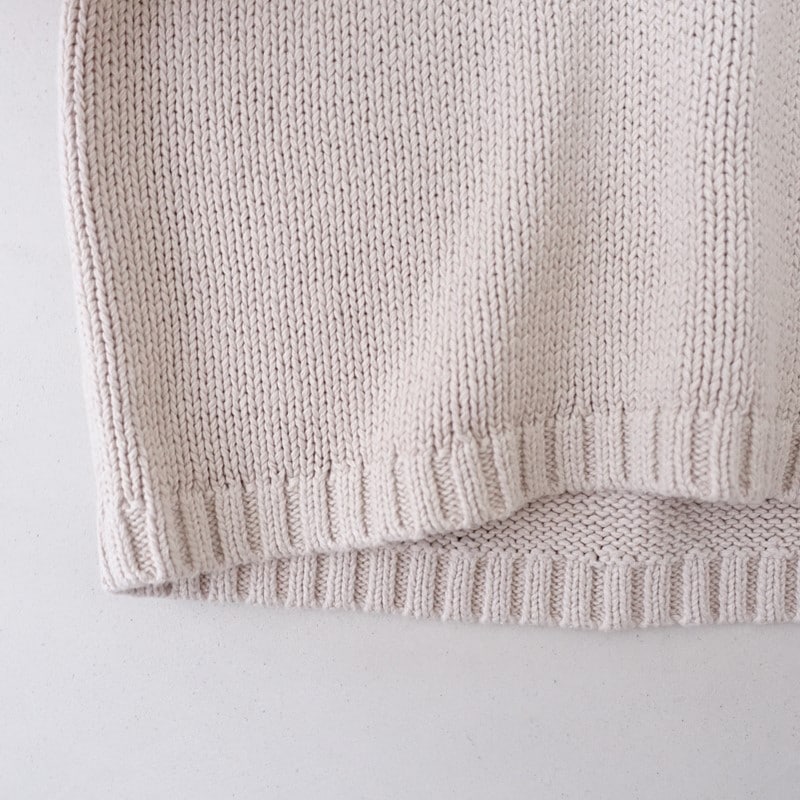 �ޡ�����åȥϥ����� MHL. COARSE COTTON LINEN V�ͥå��˥åȥ٥���  2 (2-2605-383)��12F62��