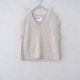 �ޡ�����åȥϥ����� MHL. COARSE COTTON LINEN V�ͥå��˥åȥ٥���  2 (2-2605-383)��12F62��