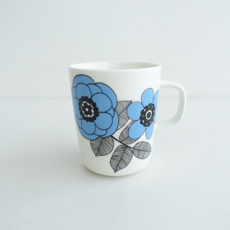 北欧】マリメッコ marimekko KESTIT ケスティト マグカップ ブルー