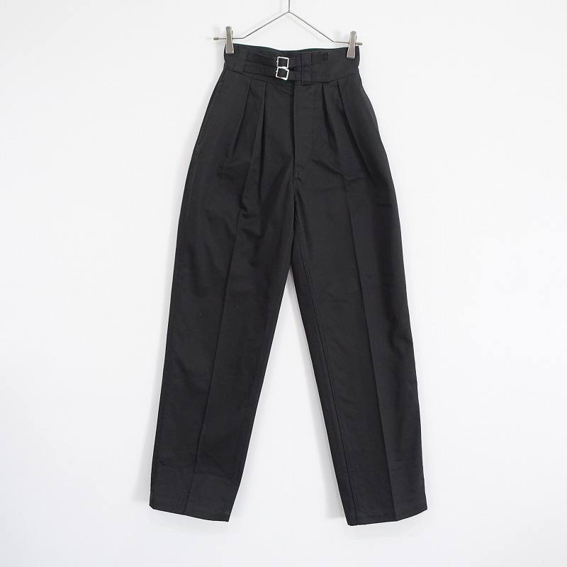 �����2.5���ۥ�� LENO DOUBLE BELTED GURKHA TROUSERS ���֥�٥�ȥ��륫�ѥ��  0 (25-2501-219)��40B52��
