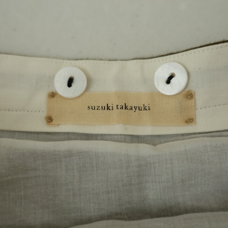 �����������業 suzuki takayuki Flared Skirt ���ӥ�ͥ�ե쥢��������  1 (sk1-2508-345)��41I52��