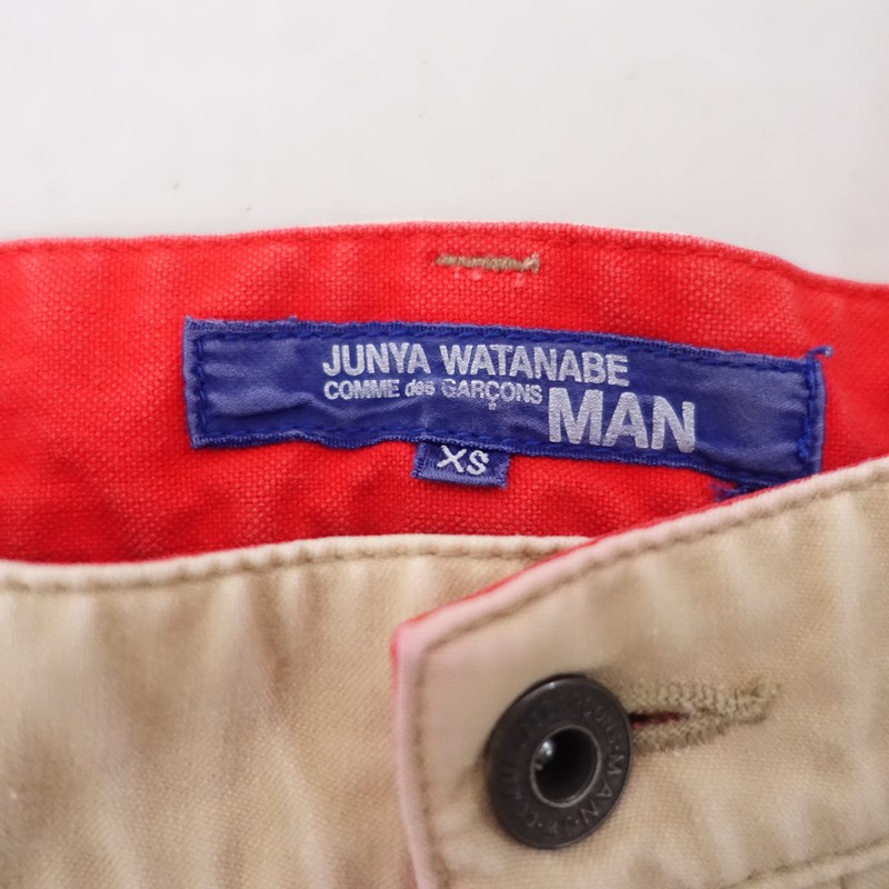 �ڥ�󥺡ۥ�����勵�ʥ٥���ǥ���륽��ޥ� JUNYA WATANABE COMME des GARCONS MAN �ѥ��  ��� XS (25-2601-346)��51B62��