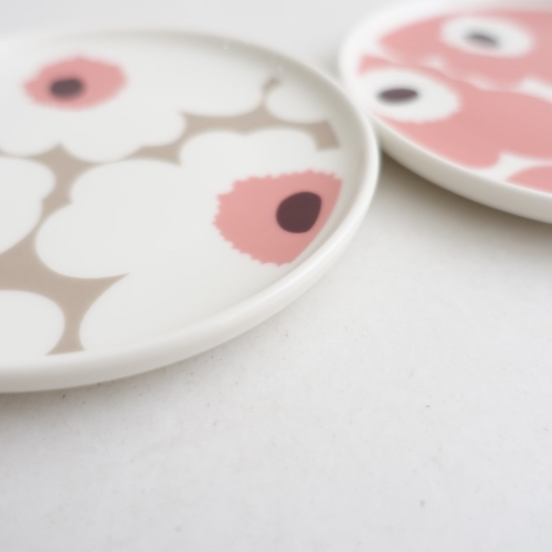 ���̲��ۥޥ��å� marimekko Unikko ���˥å� �ץ졼�� 13cm 2�祻�å�   (wa23-2603-53)��40F62��