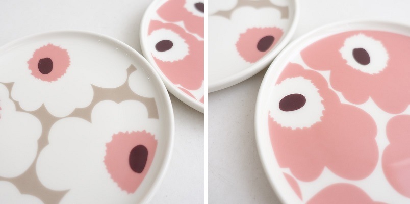 ���̲��ۥޥ��å� marimekko Unikko ���˥å� �ץ졼�� 13cm 2�祻�å�   (wa23-2603-53)��40F62��