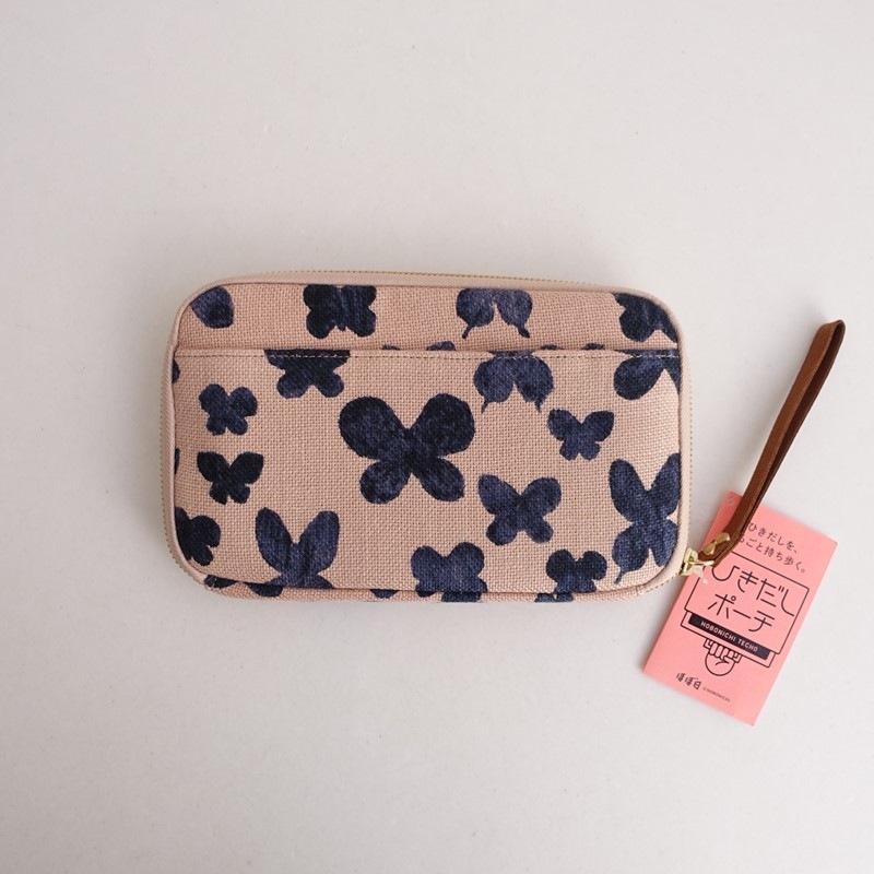 ミナペルホネン　おおきいひきだしポーチ　メモリア おおきいひきだしポーチ / ミナ ペルホネン/memoria - ひきだしポーチ