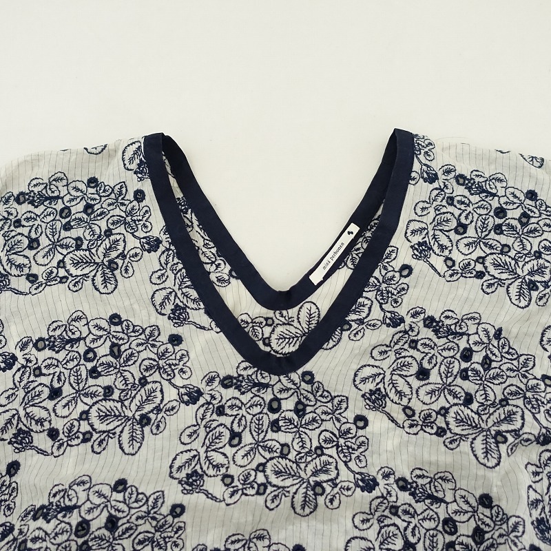 ミナペルホネン mina perhonen sometimes lucky シルクコットン