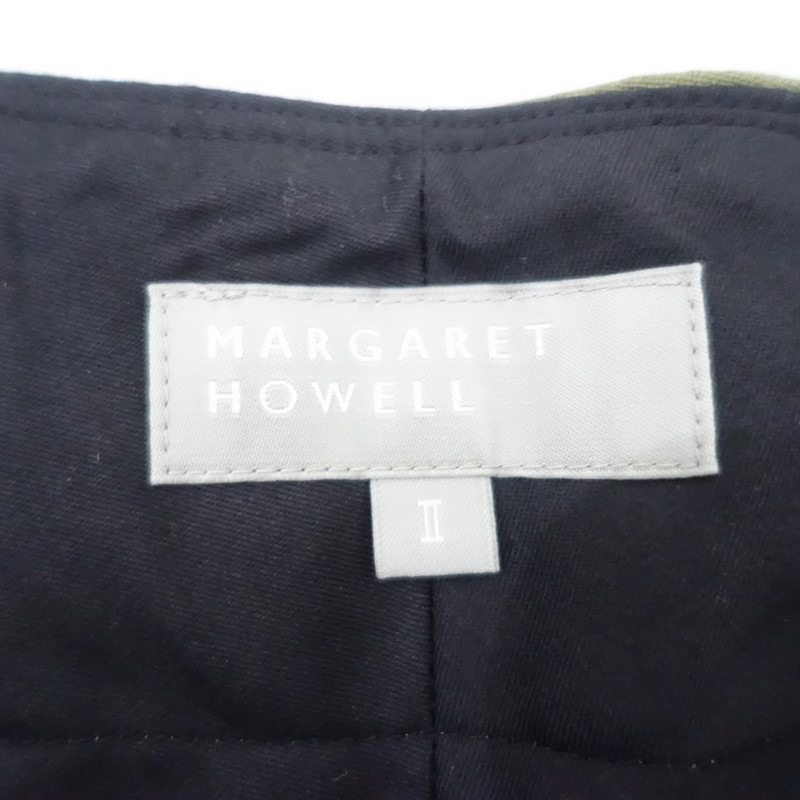 �����4.7���ۥޡ�����åȥϥ����� MARGARET HOWELL YARN DYE LINEN TOROUSERS ���å��ѥ��  2 (25-2607-161)��20H62��