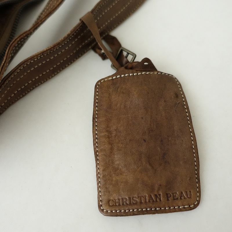 ���ꥹ�����ݡ� CHRISTIAN PEAU �쥶�����������Хå�   (ba84-2506-49)��31G52��