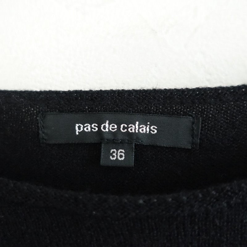 ��2024/���2.5���ۥѥɥ��� pas de calais �����꡼�����륯�롼�ͥå��ץ륪���С�  36 (33-2609-237)��40J62��