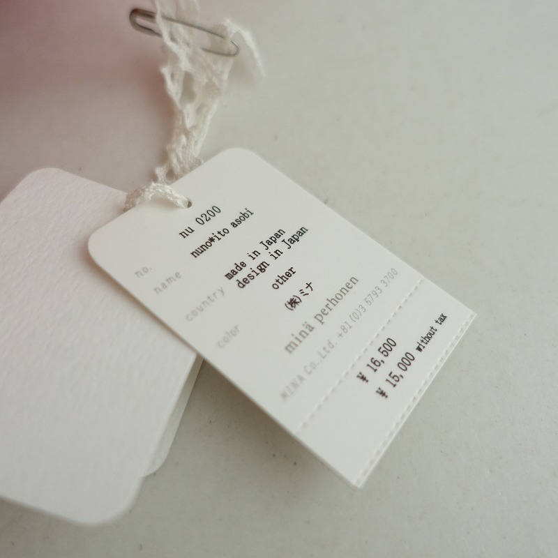 ������/���1.6���ۥߥʥڥ�ۥͥ�ߥ̥Υ��ȥ����� mina perhonen  �� nuno ito asobi �ޥ���ޥ��ĻҤ���   (ac84-2508-25)��92H52��