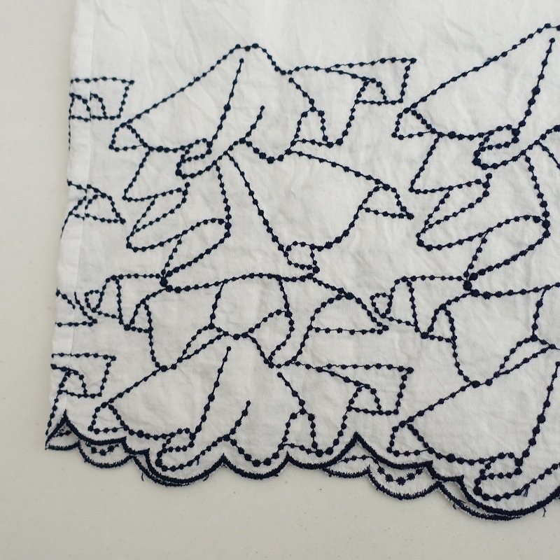 2021SS/定価3.7万】ミナペルホネン mina perhonen frill 刺繍