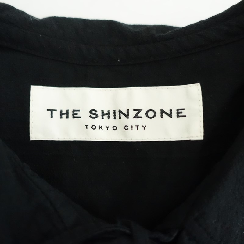 ��̤������/���2.9���ۥ��󥾡��� THE SHINZONE COTTON FRILLS BLOUSE ���åȥ�ե��֥饦��  FO (1-2604-8)��20E62��