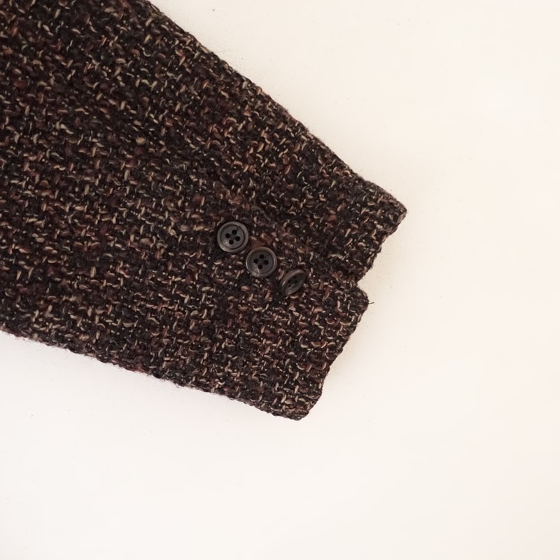 �����6.7���ۥ��󥸥˥����ɥ������� ENGINEERED GARMENTS Loiter Jacket Polyester wool Tweed Boucle �ĥ����ɥ�����  S (kjk33-2512-263)��50A62��