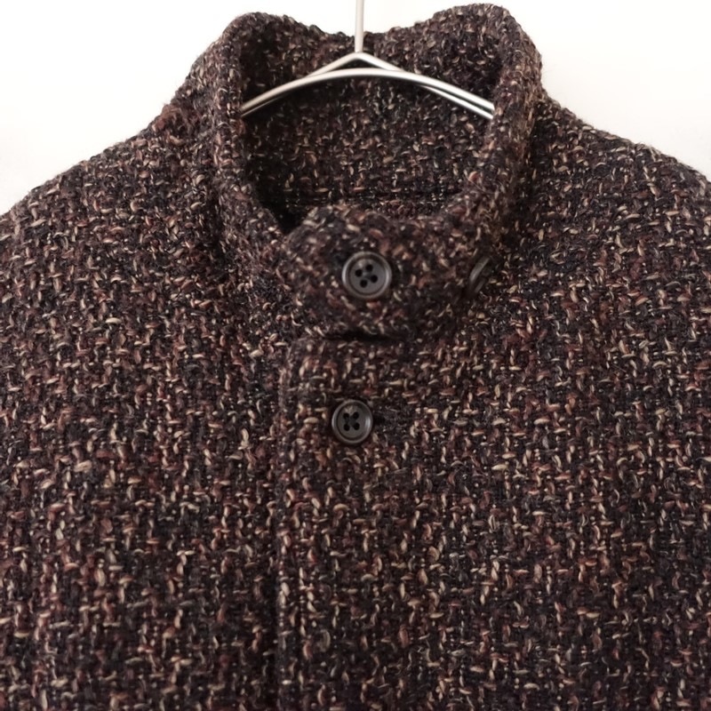 �����6.7���ۥ��󥸥˥����ɥ������� ENGINEERED GARMENTS Loiter Jacket Polyester wool Tweed Boucle �ĥ����ɥ�����  S (kjk33-2512-263)��50A62��