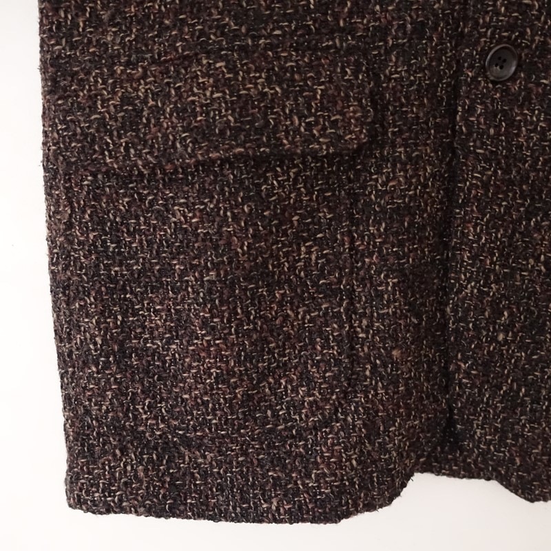 �����6.7���ۥ��󥸥˥����ɥ������� ENGINEERED GARMENTS Loiter Jacket Polyester wool Tweed Boucle �ĥ����ɥ�����  S (kjk33-2512-263)��50A62��