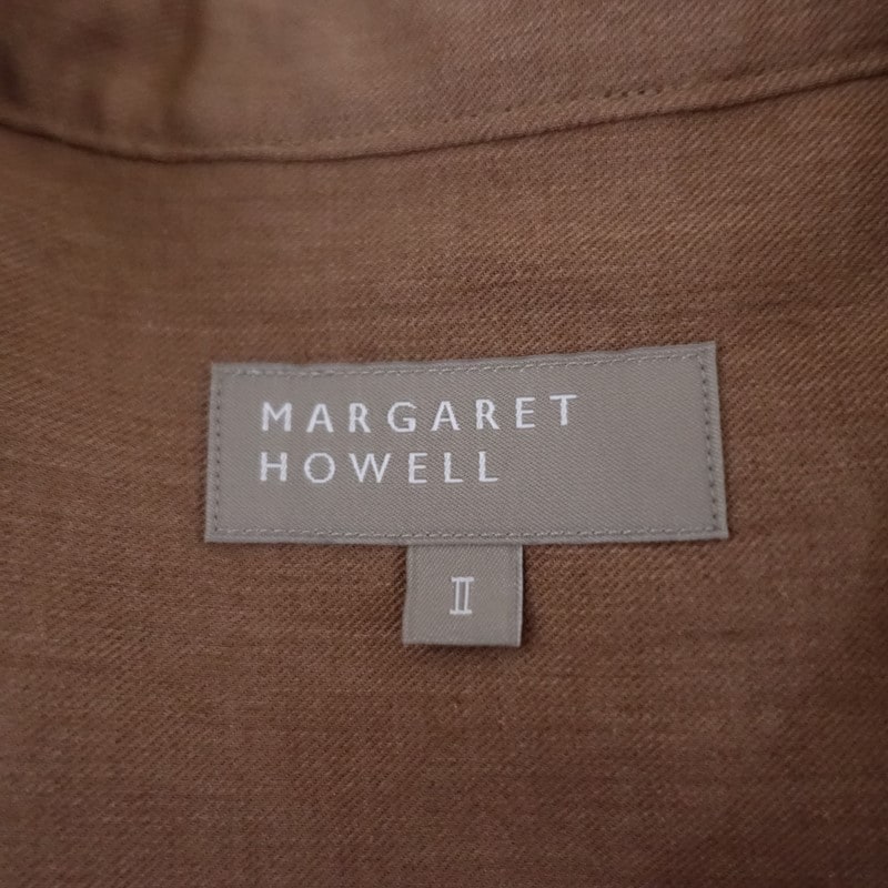 ������/���3.8���ۥޡ�����åȥϥ����� MARGARET HOWELL WOOL COTTON TWILL �����  2 (25-2603-676)��10E62��