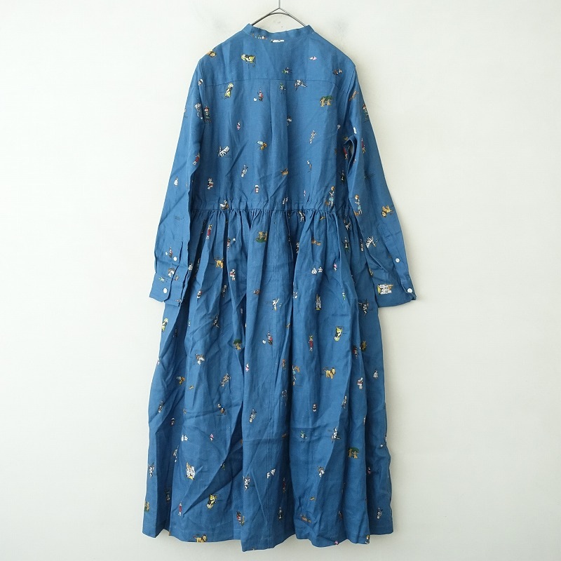 ̤/7.5ۥɥޥ󥺥ơ顼 R&D.M.Co- Linen Front open dress ͥԡ  M (j1-2509-2)92I52