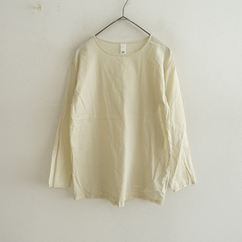 2025/SS/定価1.5万】ヨリ Yoli シンプルブラウス F (33-2604-691