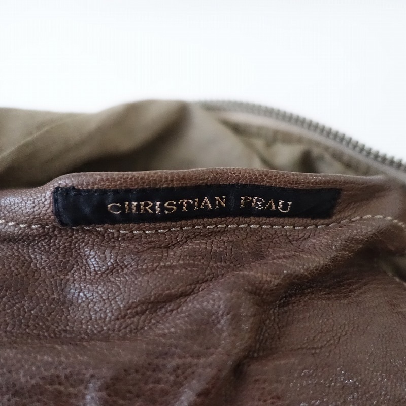 ꥹݡ CHRISTIAN PEAU 쥶ܥȥХå   (ba85-2506-74)31G52