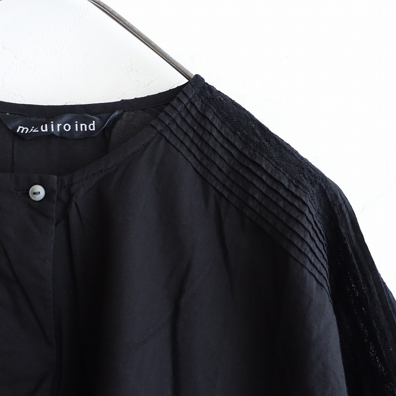 /2024/1.7ۥߥ mizuiro-ind pin tuck crew neck tunic 졼ԥ󥿥å  - (34-2508-58)02I52