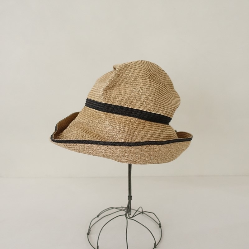 �����1.6���ۥޥ��奢���� mature ha. BOXED HAT 11cm brim switch color line �ܥå����ϥå�   (ha10-2605-110)��51F62��