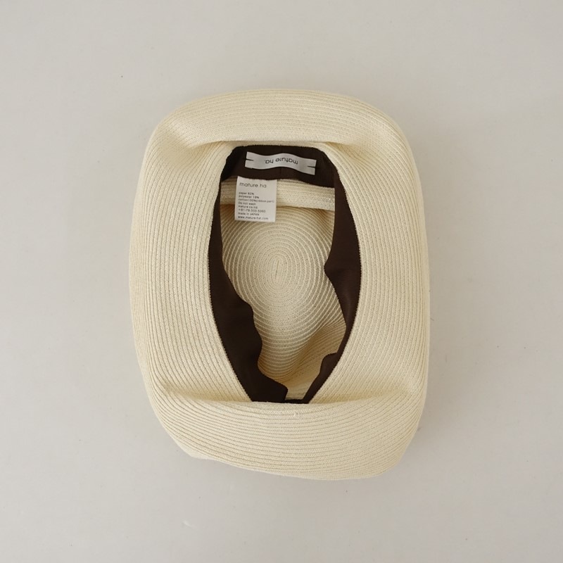 �����2���ۥޥ��奢���� mature ha. BOXED HAT �ܥå����ϥå�   (ha10-2605-109)��51F62��