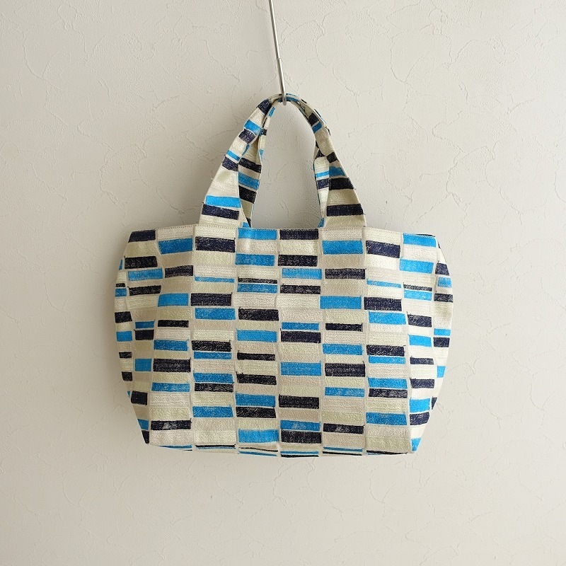 美品】ミナペルホネン mina perhonen lake パニーニバッグ 大 (ba85  