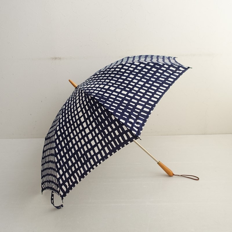未使用 美品 ミナペルホネン　日傘 新品タグ付き 定価2.7万】ミナペルホネン mina perhonen sora check 晴雨兼用