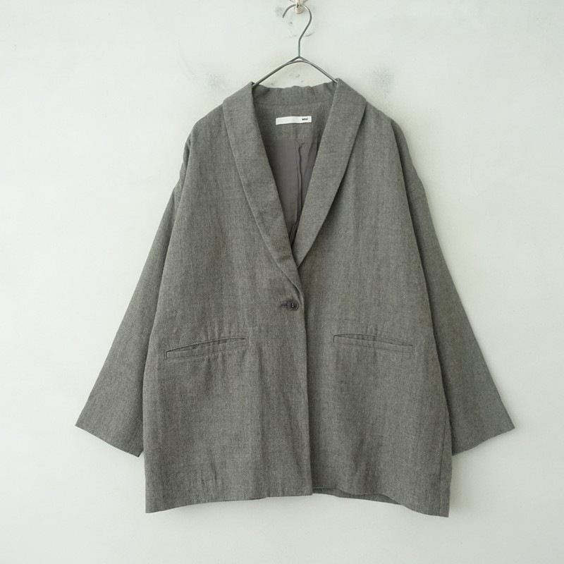 美品/定価4.5万】エヴァムエヴァ evam eva ウールジャケット - (kjk25