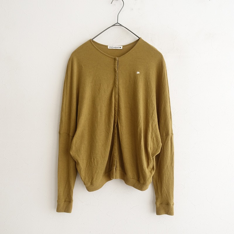 ミナペルホネン mina perhonen cozyアンゴラ天竺ドルマン
