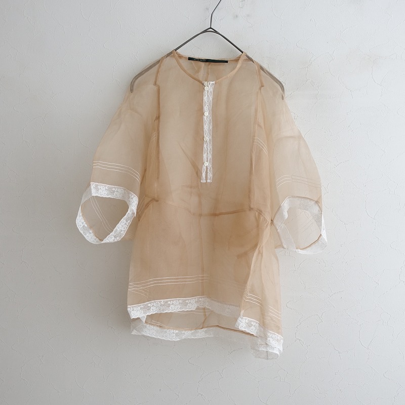 新品 gasa リネン薄手ブラウス ベージュnative villge 新品 gasa リネン薄手ブラウス ベージュnative villge - メルカリ