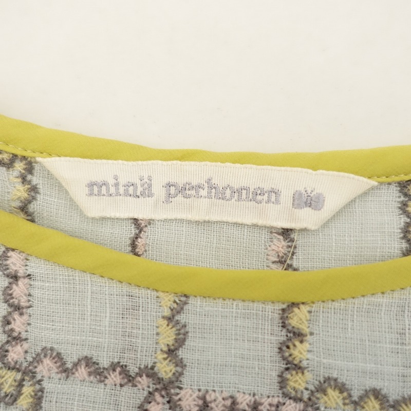 �����ʡۥߥʥڥ�ۥͥ� mina perhonen cloud net�֥饦��  38 (4-2411-241)��10A52��