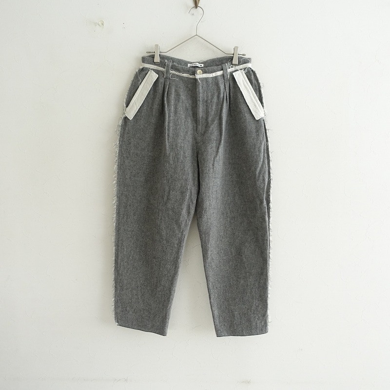 ミナペルホネン mina perhonen snowy day タックパンツ 40 (25-2504
