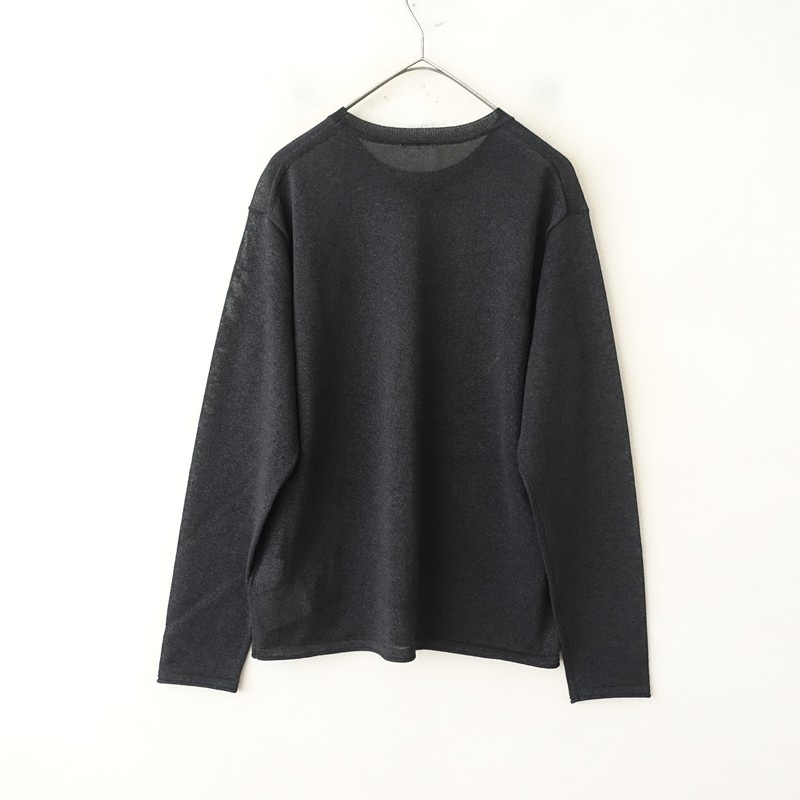 ��2026/���1.3���ۥ�� yuni IS LIKE A FLOWER TO ME. 12G�»�/Polyestel long sleeves KNIT T-SHIRT  F (25-2608-93)��13H62��