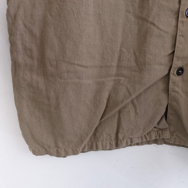 ������/���2.2���ۥϥ��������󥹥ȥ����� HARROW TOWN STORES PLAIN OVER DYE ONE-UP COLLAR SHIRT  44 (k1-2605-51)��03E62��