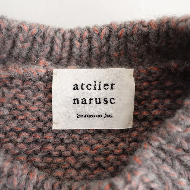 �����2.9����DARUMA �ߥ��ȥꥨ�ʥ륻 atelier naruse mong-mal hand knitted vest �����ɥ�ܥ�٥���  - (1-2601-500)��42B62��