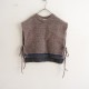 �����2.9����DARUMA �ߥ��ȥꥨ�ʥ륻 atelier naruse mong-mal hand knitted vest �����ɥ�ܥ�٥���  - (1-2601-500)��42B62��